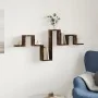 Estantería pared madera ingeniería roble ahumado 104,5x10x43 cm von , Regale und Regale - Ref: Foro24-840727, Preis: 25,54 €,...