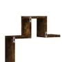Estantería pared madera ingeniería roble ahumado 104,5x10x43 cm von , Regale und Regale - Ref: Foro24-840727, Preis: 25,54 €,...