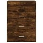 Aparadores 2 uds madera de ingeniería roble ahumado 60x31x84 cm von , Sideboards - Ref: Foro24-3276585, Preis: 173,97 €, Raba...