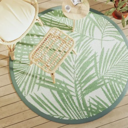 Alfombra exterior ARAKIL verde Ø160 cm PP von , Outdoor-Protektoren - Ref: Foro24-368511, Preis: 33,81 €, Rabatt: -5%%