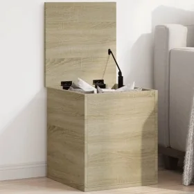 Caja de almacenaje madera ingeniería roble Sonoma 40x42x46 cm by , Storage trunks - Ref: Foro24-840648, Price: 49,95 €, Disco...