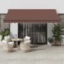 Toldo retráctil manual marrón 400x300 cm von , Markisen - Ref: Foro24-3215705, Preis: 300,72 €, Rabatt: -5%%