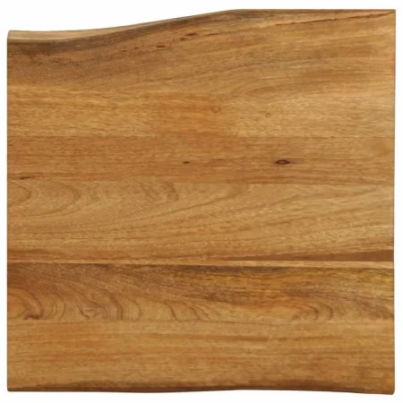 Tablero de mesa borde natural madera maciza mango 60x60x2,5 cm by , Table tops - Ref: Foro24-370762, Price: 56,77 €, Discount...