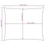 Toldo de vela rectangular tela Oxford rojo 3,5x4,5 m | Foro24.es | Tu tienda online para hogar, jardín y más Foro24.es