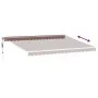 Toldo retráctil automático marrón 450x300 cm de , Toldos - Ref: Foro24-3215711, Precio: 372,93 €, Descuento: -5%%