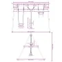 Juego de columpios de exterior con trapecio y escalera von , Schaukeln und Spielgeräte - Ref: Foro24-3283594, Preis: 157,99 €...