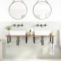 Encimera tocador baño madera acacia acabado aceite 120x50x2 cm by , bathroom vanities - Ref: Foro24-3279696, Price: 72,89 €, ...