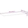 Encimera tocador baño madera acacia acabado aceite 120x50x2 cm by , bathroom vanities - Ref: Foro24-3279696, Price: 72,89 €, ...