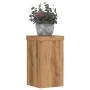 Soportes de plantas 2 uds madera roble artisian 10x10x18 cm | Foro24.es | Tu tienda online para hogar, jardín y más Foro24.es