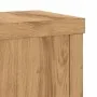 Soportes de plantas 2 uds madera roble artisian 10x10x18 cm | Foro24.es | Tu tienda online para hogar, jardín y más Foro24.es