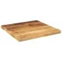 Tablero de mesa cuadrado madera maciza de mango 60x60x2,5 cm | Foro24.es | Tu tienda online para hogar, jardín y más Foro24.es