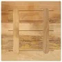 Tablero de mesa cuadrado madera maciza de mango 60x60x2,5 cm | Foro24.es | Tu tienda online para hogar, jardín y más Foro24.es