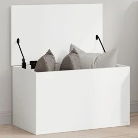 Caja de almacenaje madera de ingeniería blanco 60x35x35 cm by , Storage trunks - Ref: Foro24-840674, Price: 58,78 €, Discount...