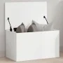 Caja de almacenaje madera de ingeniería blanco 60x35x35 cm by , Storage trunks - Ref: Foro24-840674, Price: 58,78 €, Discount...
