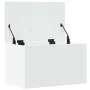 Caja de almacenaje madera de ingeniería blanco 60x35x35 cm by , Storage trunks - Ref: Foro24-840674, Price: 58,78 €, Discount...