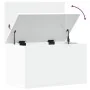 Caja de almacenaje madera de ingeniería blanco 60x35x35 cm by , Storage trunks - Ref: Foro24-840674, Price: 58,78 €, Discount...