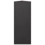 Jardinera triangular acero negro 30x26x75 cm von , Töpfe und Pflanzgefäße - Ref: Foro24-851143, Preis: 63,30 €, Rabatt: -5%%