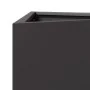 Jardinera triangular acero negro 30x26x75 cm von , Töpfe und Pflanzgefäße - Ref: Foro24-851143, Preis: 63,30 €, Rabatt: -5%%