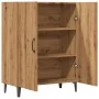 Aparador de madera de ingeniería roble artisan 70x34x90 cm | Foro24.es | Tu tienda online para hogar, jardín y más Foro24.es