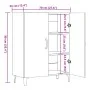 Aparador de madera de ingeniería roble artisan 70x34x90 cm | Foro24.es | Tu tienda online para hogar, jardín y más Foro24.es