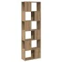 Estantería/divisor de espacios roble artisan 60x24x186 cm by , Bookcases and shelves - Ref: Foro24-856731, Price: 97,11 €, Di...