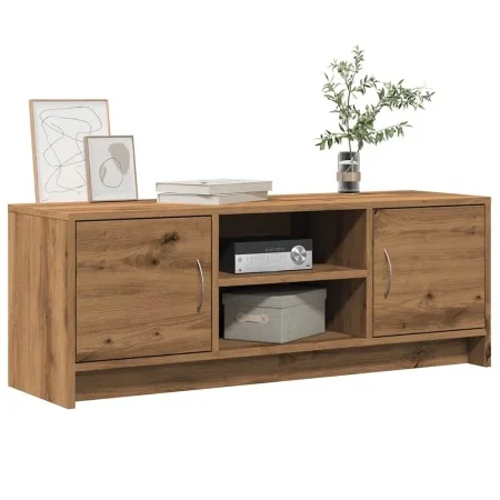 Mueble para TV madera de ingeniería roble artisan 102x30x37,5cm by , TV Furniture - Ref: Foro24-855817, Price: 59,46 €, Disco...