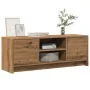 Mueble para TV madera de ingeniería roble artisan 102x30x37,5cm by , TV Furniture - Ref: Foro24-855817, Price: 59,46 €, Disco...