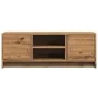 Mueble para TV madera de ingeniería roble artisan 102x30x37,5cm by , TV Furniture - Ref: Foro24-855817, Price: 59,46 €, Disco...