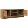Mueble para TV madera de ingeniería roble artisan 102x30x37,5cm by , TV Furniture - Ref: Foro24-855817, Price: 59,46 €, Disco...