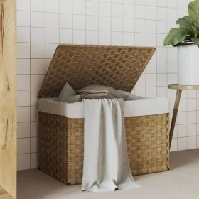 Cesto para la ropa sucia con tapa ratán sintético 55,5x35x34 cm by , Laundry baskets - Ref: Foro24-372049, Price: 60,98 €, Di...