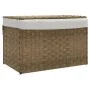 Cesto para la ropa sucia con tapa ratán sintético 55,5x35x34 cm by , Laundry baskets - Ref: Foro24-372049, Price: 60,98 €, Di...