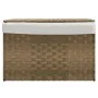Cesto para la ropa sucia con tapa ratán sintético 55,5x35x34 cm by , Laundry baskets - Ref: Foro24-372049, Price: 60,98 €, Di...