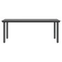 Set de comedor de jardín 7 piezas cojines ratán sintético negro von , Gartensets - Ref: Foro24-3334567, Preis: 565,68 €, Raba...