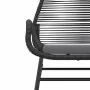 Set de comedor de jardín 7 piezas cojines ratán sintético negro von , Gartensets - Ref: Foro24-3334567, Preis: 565,68 €, Raba...