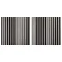 Paneles acústicos de pared 2 uds listones 60,5x60 cm | Foro24.es | Tu tienda online para hogar, jardín y más Foro24.es
