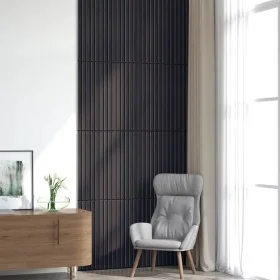 Paneles acústicos de pared 8 uds listones 60,5x60 cm by , Wall covering - Ref: Foro24-42002585, Price: 141,85 €, Discount: -5%%
