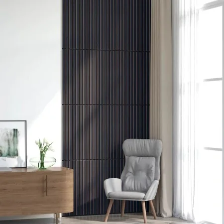 Paneles acústicos de pared 8 uds listones 60,5x60 cm by , Wall covering - Ref: Foro24-42002585, Price: 141,85 €, Discount: -5%%