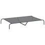 Cama elevada para perros gris 150x90x20 cm textilene y acero von , Betten für Hunde - Ref: Foro24-42000845, Preis: 34,93 €, R...