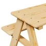 Mesa infantil con bancos "IRUN" 90x79,5x50 cm madera maciza by , Tables - Ref: Foro24-42000163, Price: 67,65 €, Discount: -5%%