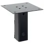 Bases para postes cuadradas 4 uds. Antracita 46x46 mm by , fence posts - Ref: Foro24-42000018, Price: 22,49 €, Discount: -5%%