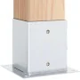 Bases para postes cuadradas 12 uds. Plata 101x101 mm von , Zaunpfosten - Ref: Foro24-42000013, Preis: 71,17 €, Rabatt: -5%%