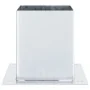 Bases para postes cuadradas 12 uds. Plata 101x101 mm von , Zaunpfosten - Ref: Foro24-42000013, Preis: 71,17 €, Rabatt: -5%%