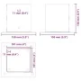 Bases para postes cuadradas 12 uds. Plata 101x101 mm von , Zaunpfosten - Ref: Foro24-42000013, Preis: 71,17 €, Rabatt: -5%%