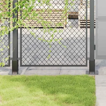 Bases para postes cuadradas 4 uds. Antracita 71x71 mm | Foro24.es | Tu tienda online para hogar, jardín y más Foro24.es