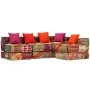 Puf modular de 4 plazas de tela patchwork von , Kissen für Stühle und Sofas - Ref: Foro24-244981, Preis: 700,07 €, Rabatt: -5%%