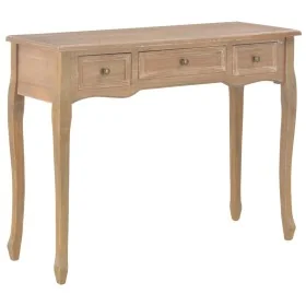 Mesa consola tocador con 3 cajones marrón von , Seitentische - Ref: Foro24-280047, Preis: 152,91 €, Rabatt: -5%%