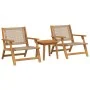 Sillas de jardín con mesa 3 piezas Beige Madera de Acacia | Foro24.es | Tu tienda online para hogar, jardín y más Foro24.es