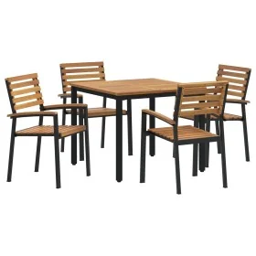Conjunto de Comedor de Jardín de 5 Piezas de