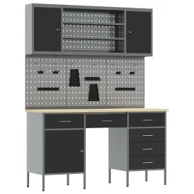 Conjunto de trabajo con panel perforado de 7