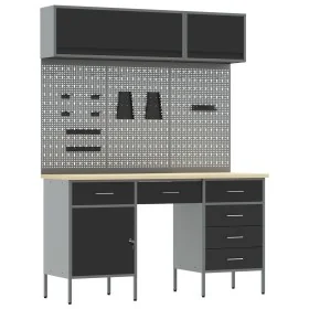 Juego de Gabinete de Trabajo y Panel de Clavos de